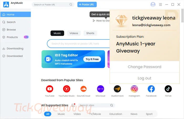 subscription amoyshare anymusic key free subscription amoyshare anymusic key free