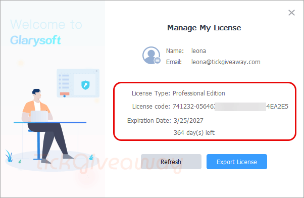 subscription glary utilities pro key free
