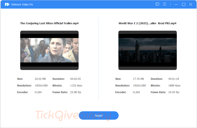 Vidmore Video Fix