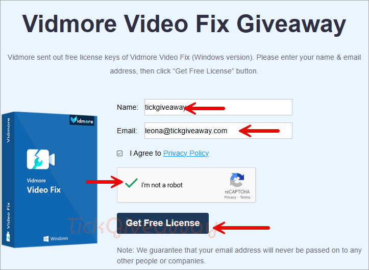 vidmore video fix giveaway code free