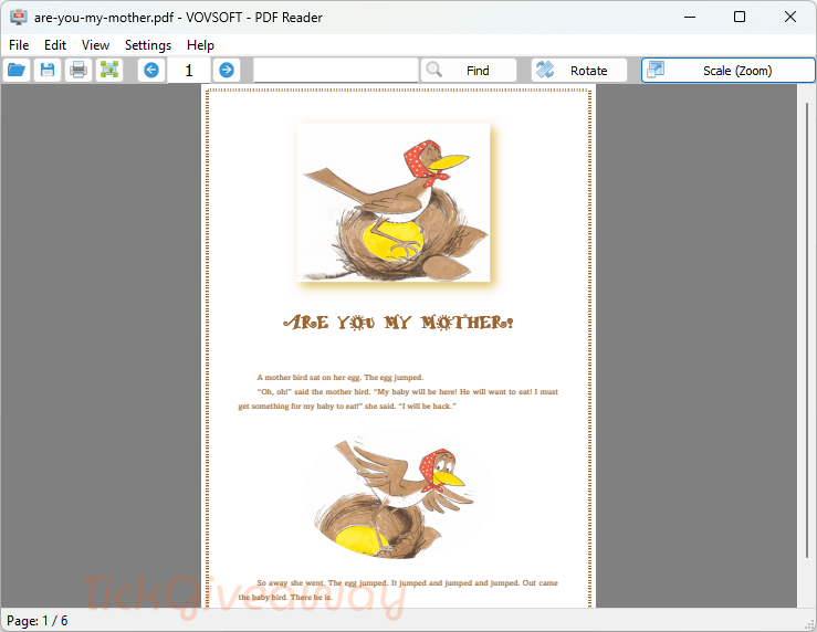 Vovsoft PDF Reader