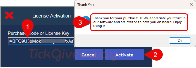 activate qwik paste key