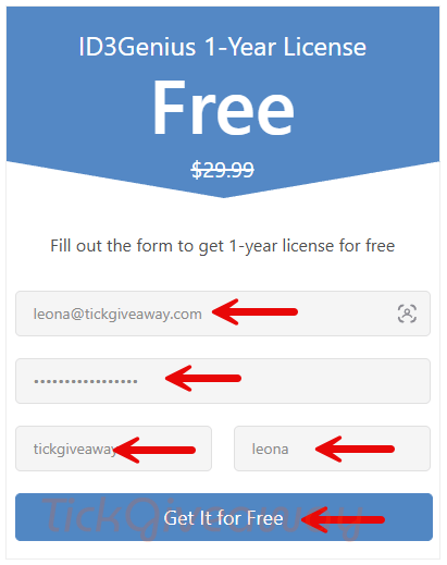 amoyshare id3genius giveaway page