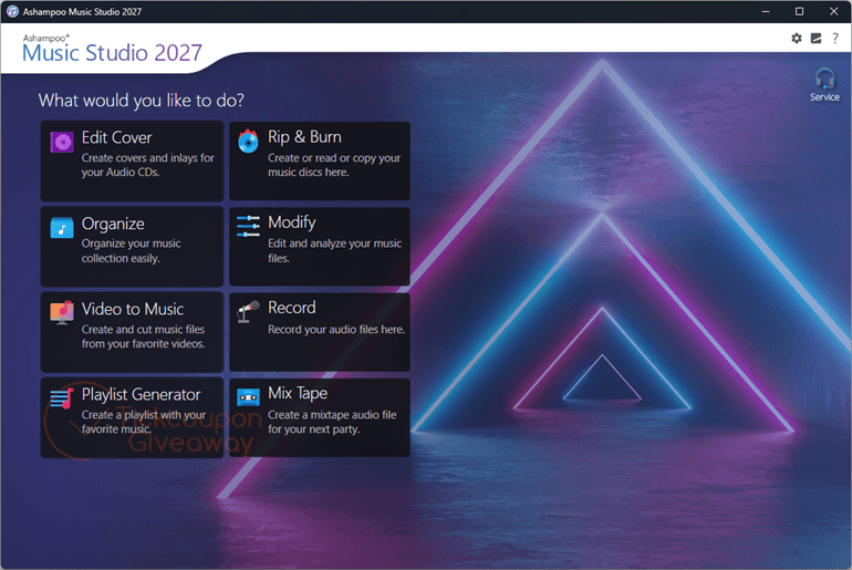 Ashampoo Music Studio 2027 Main screenshot