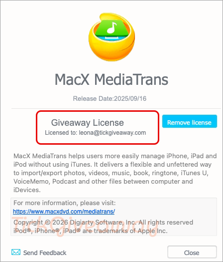 get macx mediatrans free