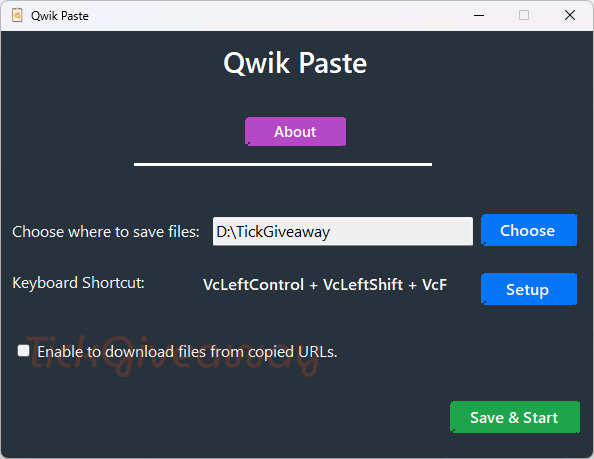 Qwik Paste