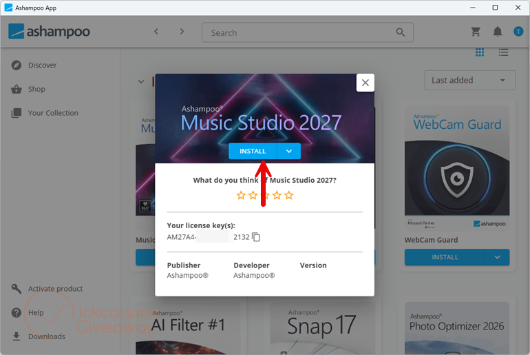 Install Ashampoo Music Studio 2027 Free