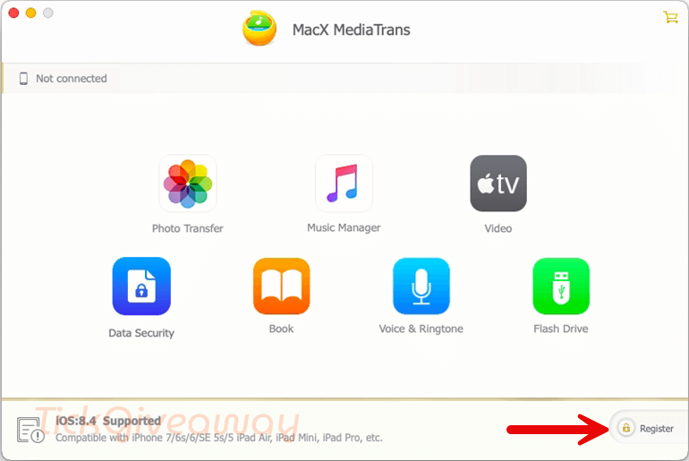 macx mediatrans registration