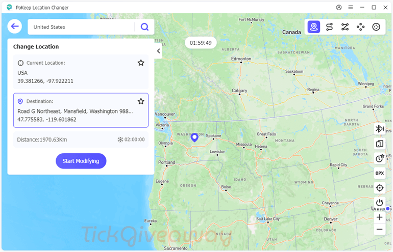 PoKeep Location Changer 