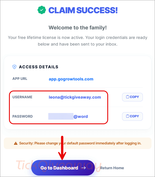 qwik paste access details