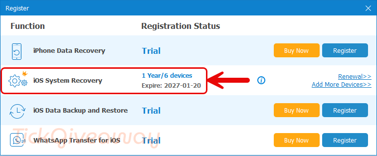 subscription anymp4 ios system recovery