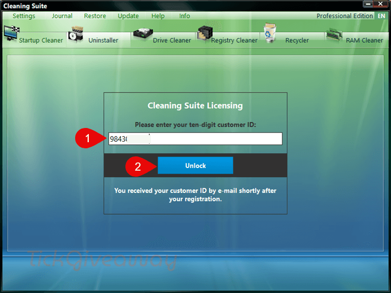 unlock ascomp cleaning suite professional free
