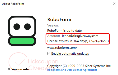about roboform premium free