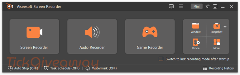  Aiseesoft Screen Recorder