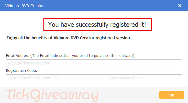 get vidmore dvd creator free