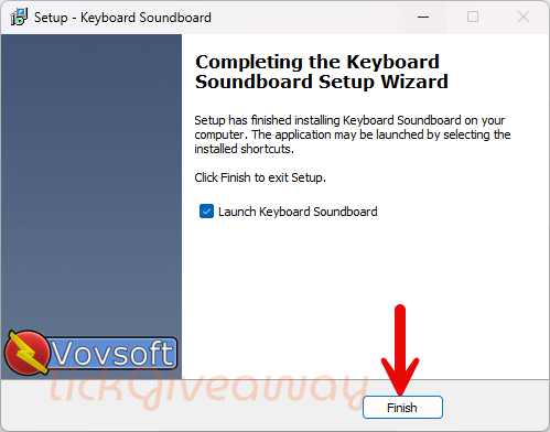 install vovsoft keyboard soundboard