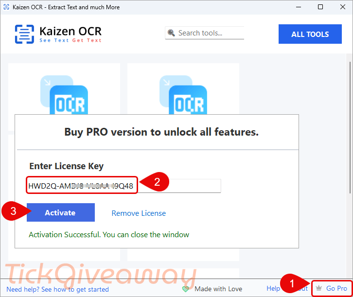 kaizen ocr pdf pro activation