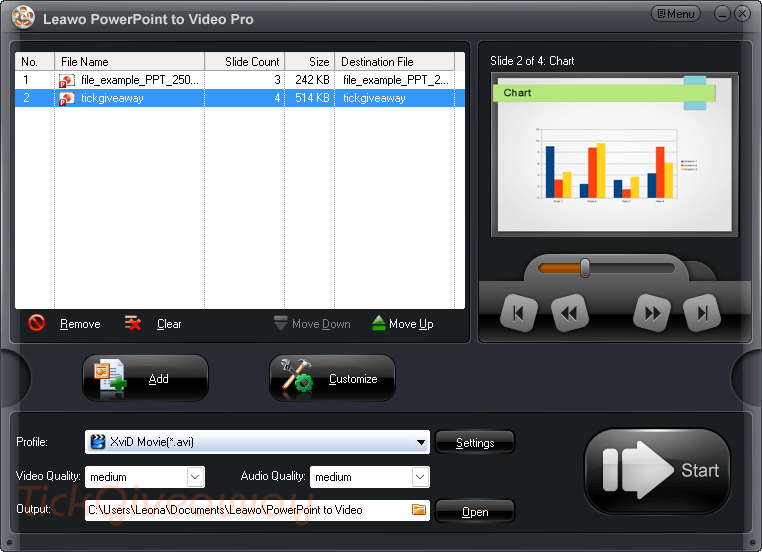 leawo powerpoint to video giveaway license Leawo PowerPoint to Video Pro