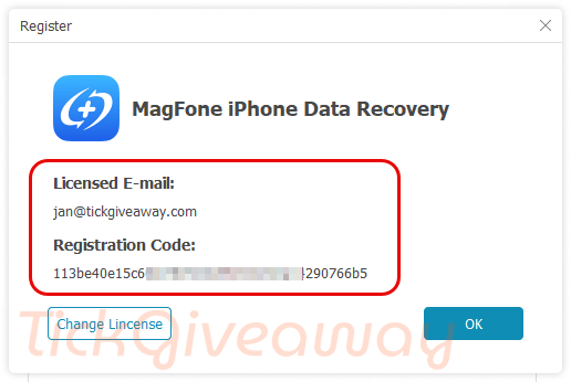 magfone iphone data recovery giveaway download