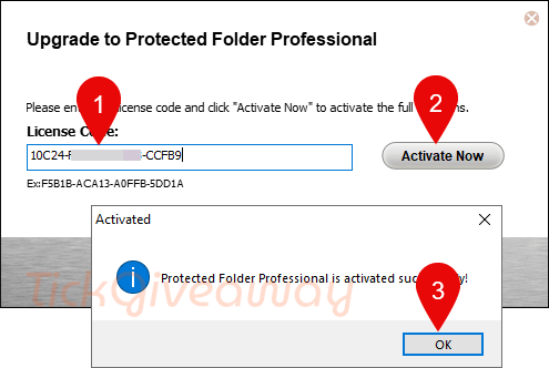 register iobit protected folder pro code