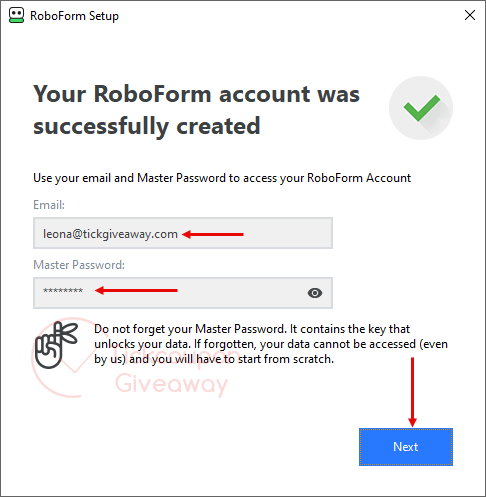 sign up roboform premium free