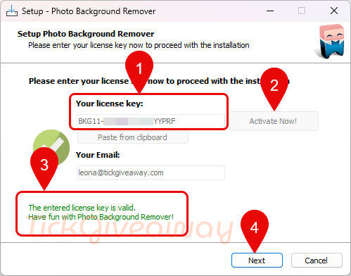 softorbits photo background remover activation free