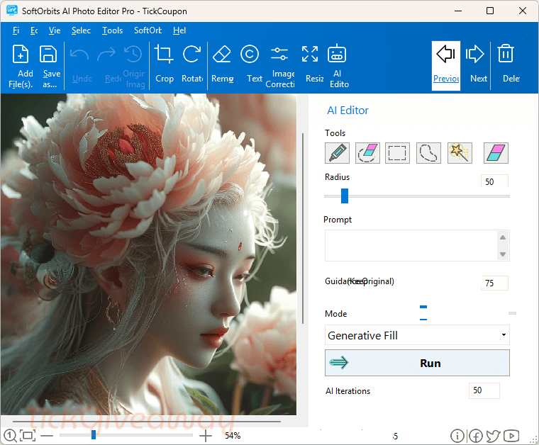 SoftOrbits AI Photo Editor Pro