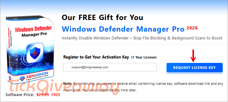 xenarmor windows defender manager pro giveaway