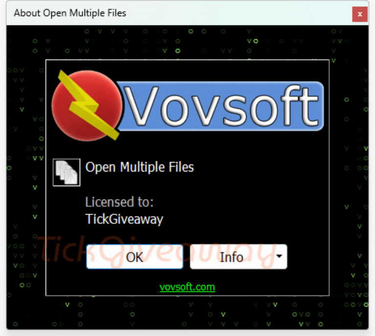 Get a Free Vovsoft Open Multiple Files License 2026