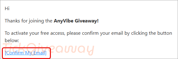 confirm email amoyshare anyvibe