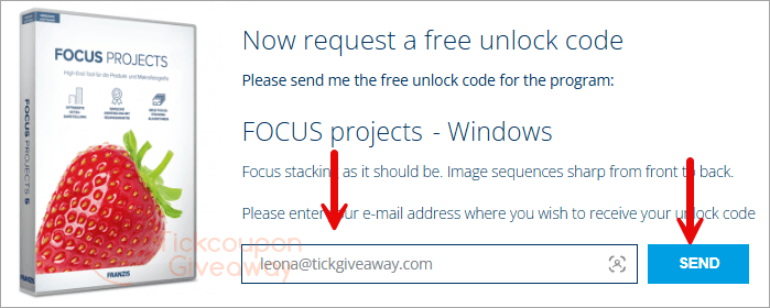 focus projects giveaway page