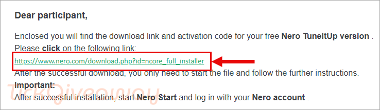 get nero tuneitup pro download link