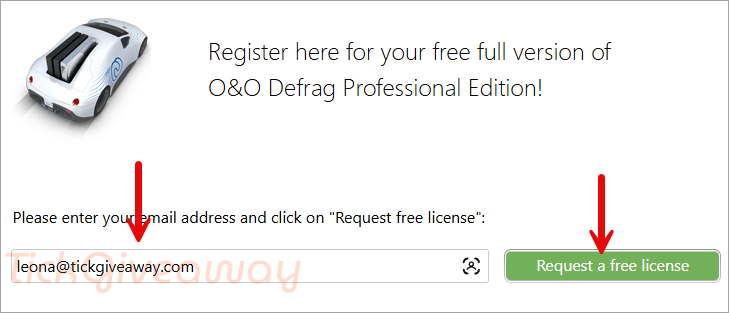 o o defrag professional giveaway page