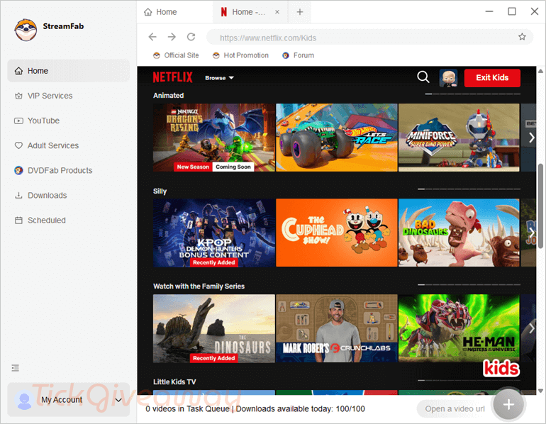 StreamFab Netflix Downloader 