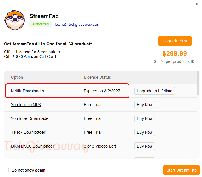 subscription streamfab netflix downloader free