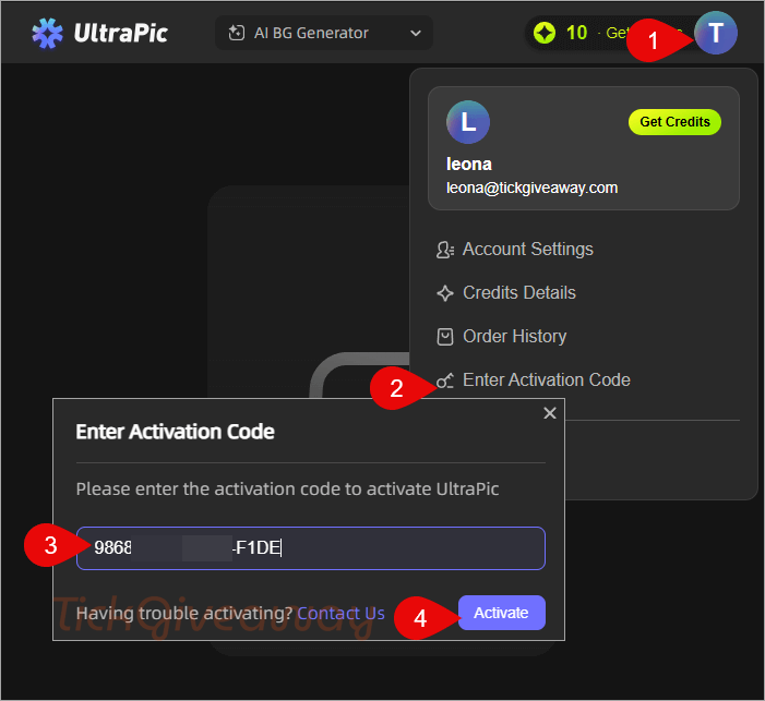 ultrapic registration