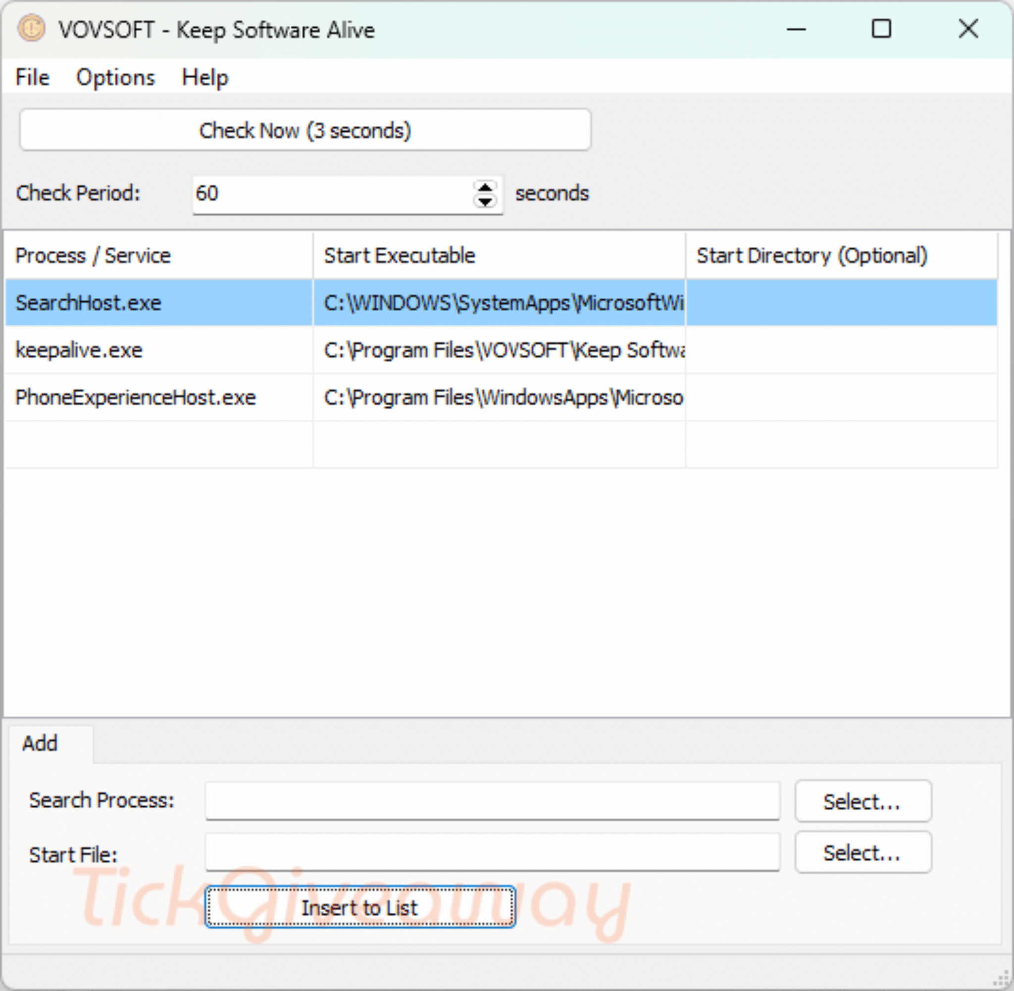 Giveaway: VovSoft Keep Software Alive Free (100% Discount)