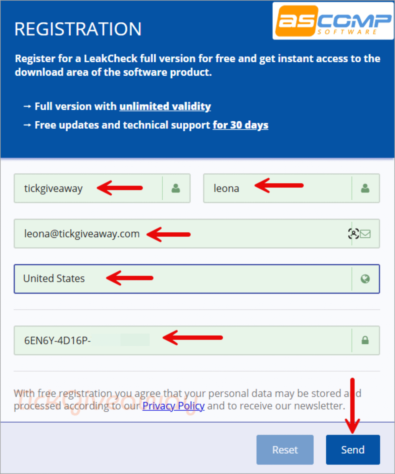 Get a Free ASCOMP LeakCheck License - Limited Giveaway