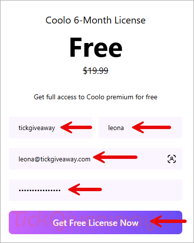 coolo vocal remover giveaway page