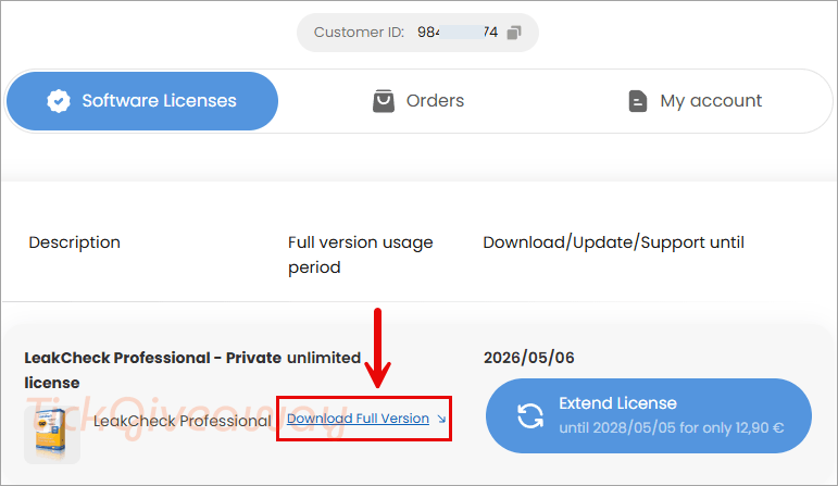 donwload ascomp leakcheck pro free