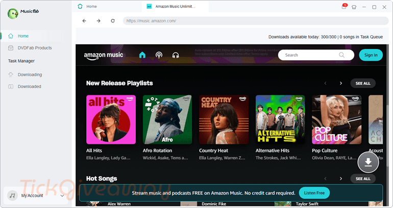 musicfab amazon music converter free code MusicFab Amazon Music Converter