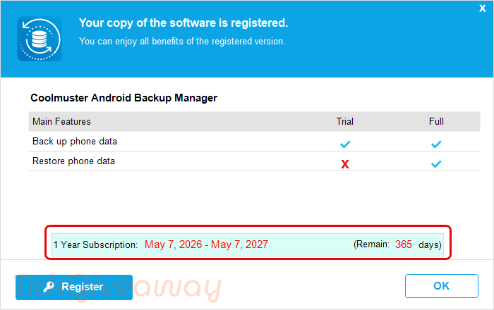 subscription coolmuster android backup manager key free subscription coolmuster android backup manager key free