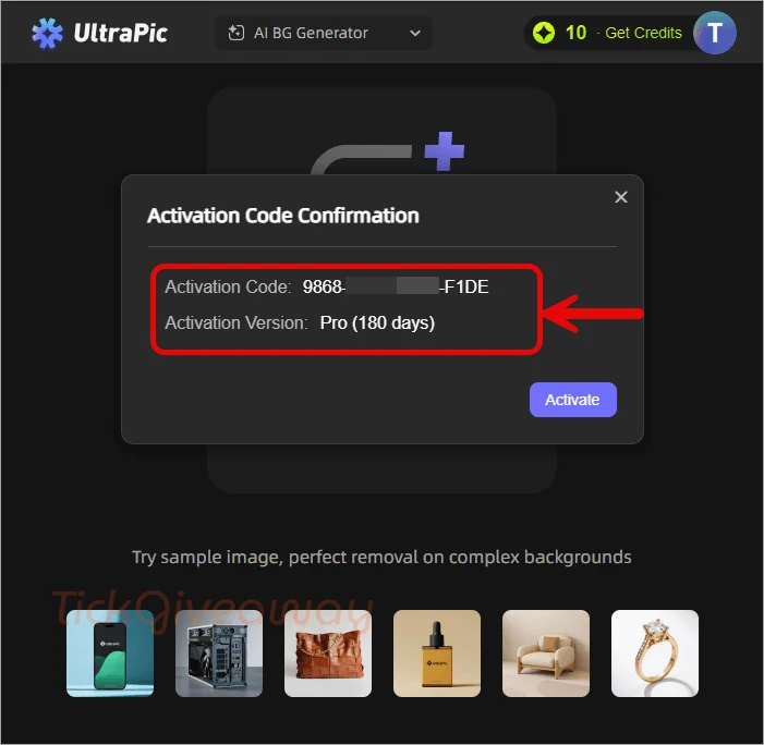 subscription ultrapic key
