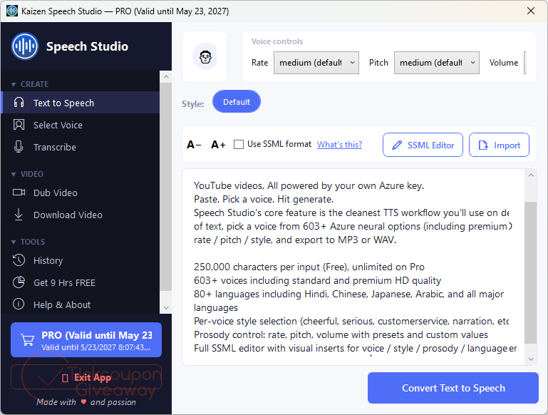 kaizen speech studio pro free code Kaizen Speech Studio Pro