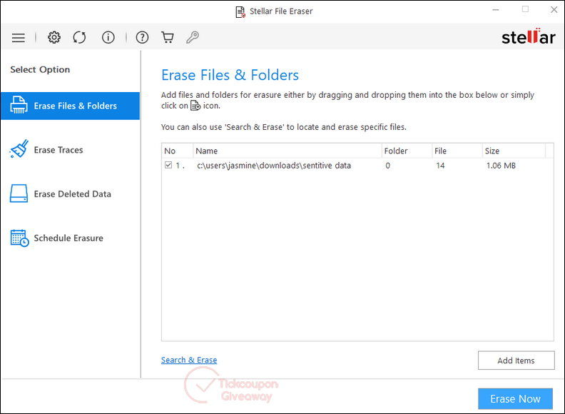 stellar file eraser giveaway