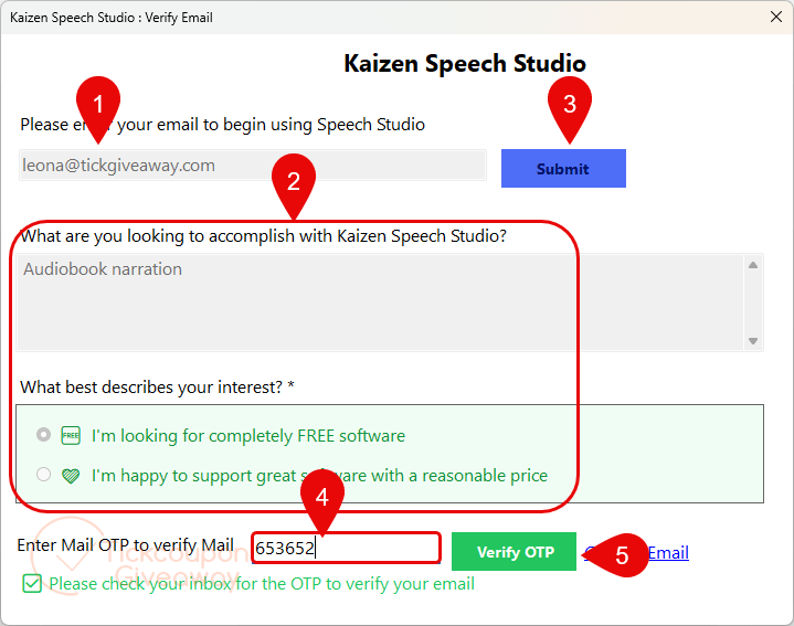 verify email kaizen speech studio pro verify email kaizen speech studio pro