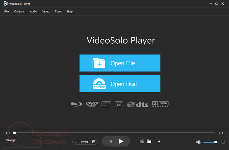 videosolo player main screenshot