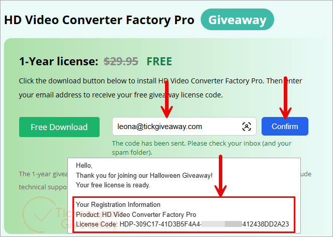 get hd video converter factory pro code