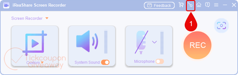 register ireashare screen recorder key