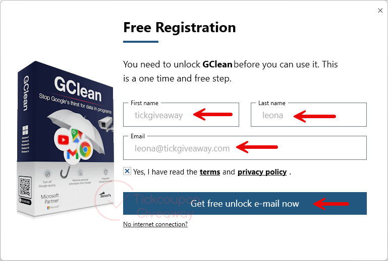 unlock abelssoft gclean free